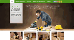 Desktop Screenshot of callyncarpentry.co.uk